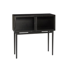 Huebsch Museum Console Table Black--1