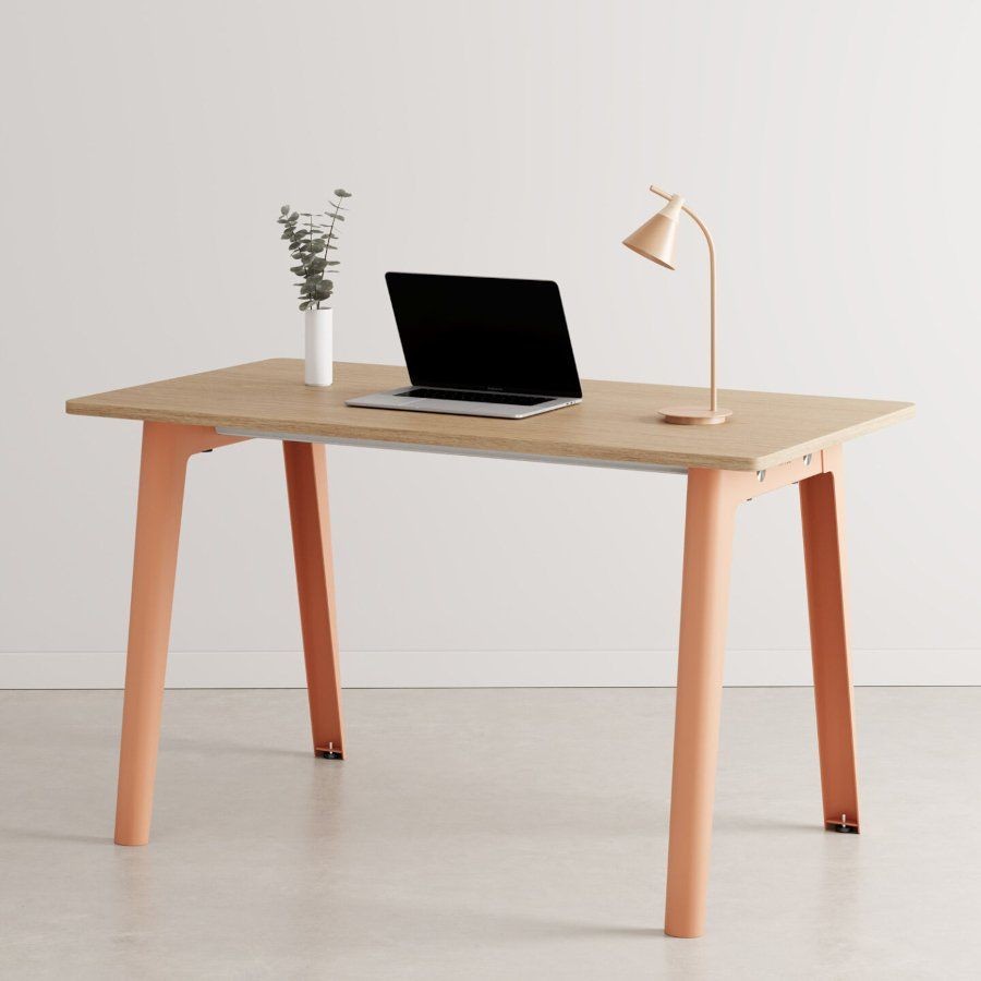 Tiptoe NEW MODERN desk – eco–certified wood - 130 X 70 CM - Ash Pink--4