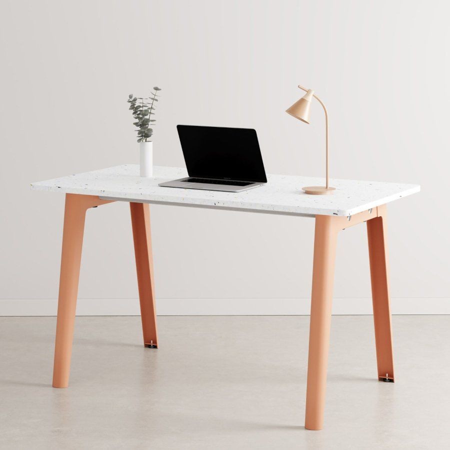 Tiptoe NEW MODERN desk – recycled plastic - 130 X 70 CM - Ash Pink--4