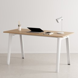 Tiptoe NEW MODERN desk – eco–certified wood - 150 X 70 CM - Cloudy White--6