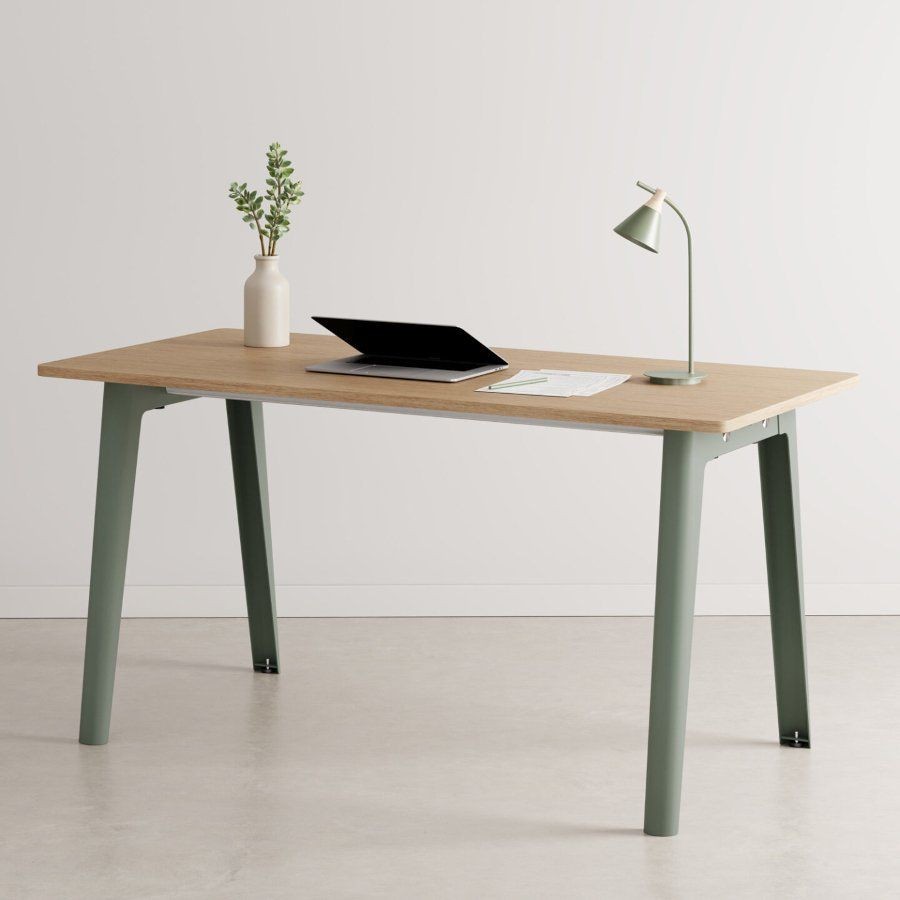 Tiptoe NEW MODERN desk – eco–certified wood - 150 X 70 CM - Eucalyptus Grey--8