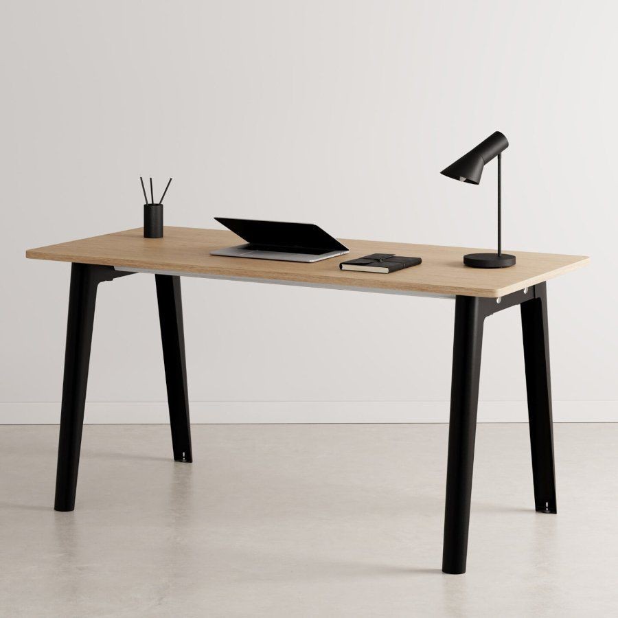 Tiptoe NEW MODERN desk – eco–certified wood - 150 X 70 CM - Graphite Black--5