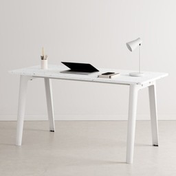 Tiptoe NEW MODERN desk – recycled plastic - 150 X 70 CM - Cloudy White--6