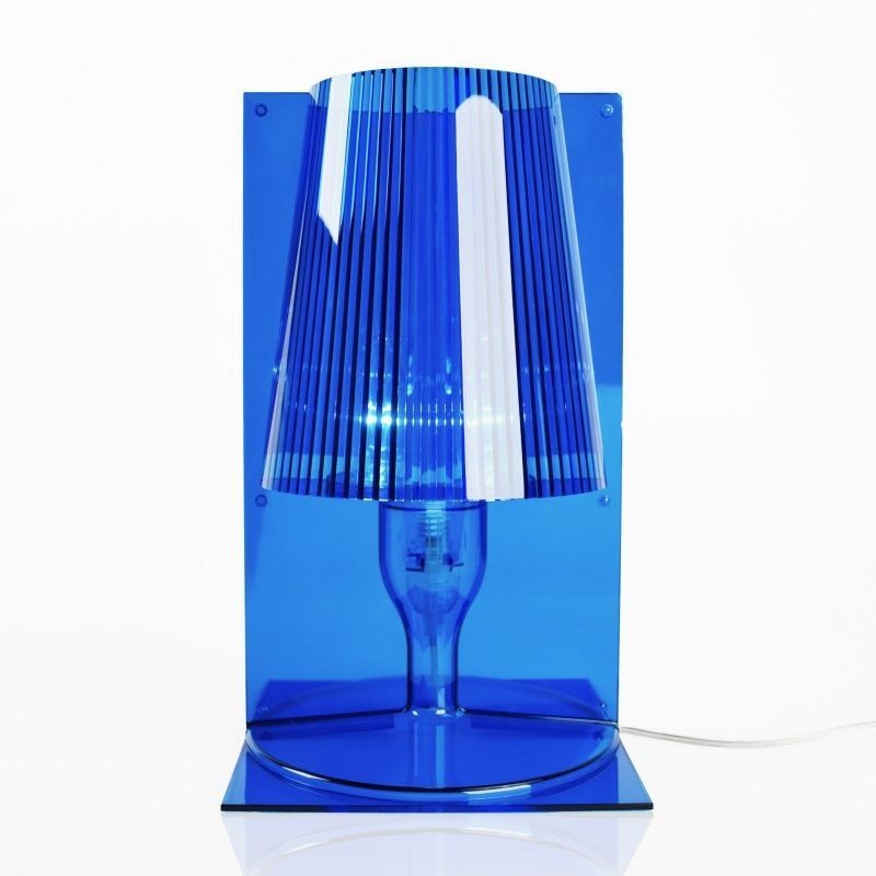 Kartell Take Tavolo Tischleuchte-blau--9