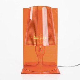 Kartell Take Tavolo Tischleuchte-orange--5