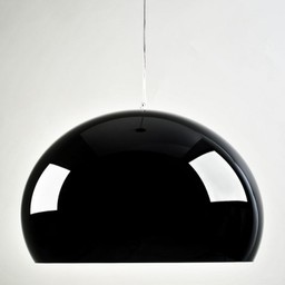 Kartell FLY Icon Pendelleuchte-schwarz--5