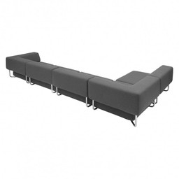 Softline Noa Ecksofa - Vision - 441 Steel Blue--2