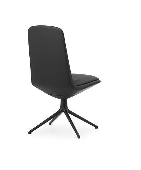 Normann Copenhagen Off Stuhl  niedrig 4L mit Kissen - Drehstuhl --2