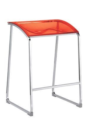 Pedrali Arod 500 Hocker-RT-Polycarbonat rot--3