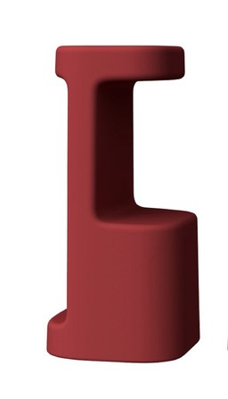 Pedrali Serif Barhocker-RO-Polyethylen rot--2