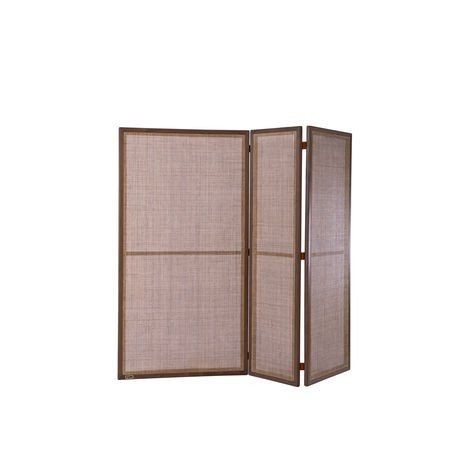 Kann Design Split Walnut Floding Screen--0