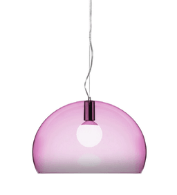 Kartell FL/Y Icon Pendelleuchte - Rosa-Transparent--22