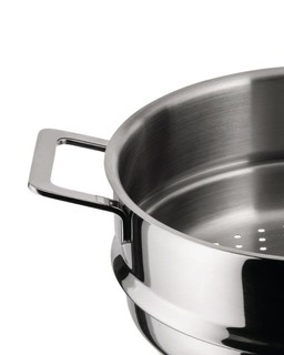 ALESSI POTS&PANS DURCHSCHLAGARTIGER EINSATZ ZUM DÜNSTEN--1