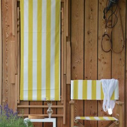 Jan Kurtz Maxx Deckchair - stripe yellow--7