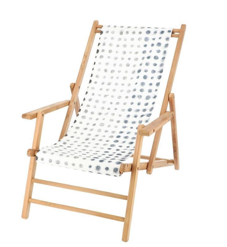 Jan Kurtz Maxx Deckchair - Amlapura Graphite--0