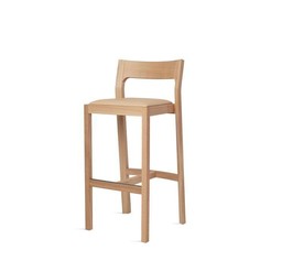 Case Profile Stool - Bar Stool - Oak / Brown--5