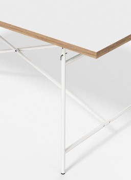 Lampert Eiermann Tischgestell 2 - 135 x 78 cm - Weiss - Melmain weiß--118