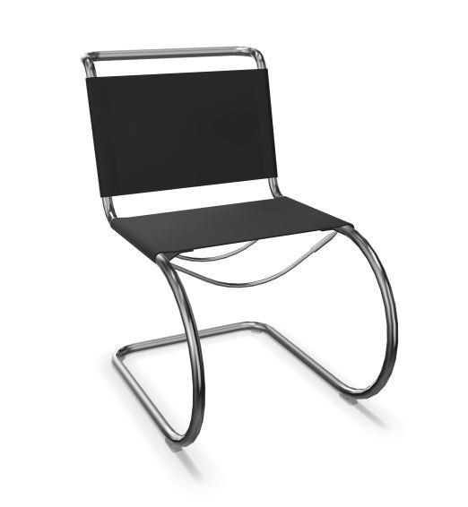 Thonet S 533 L | Freischwinger- POM-Kunststoffgleiter, schwarz--9