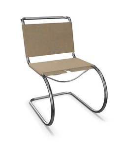 Thonet S 533 L | Freischwinger- geschnürt, Kernleder schokolade--5