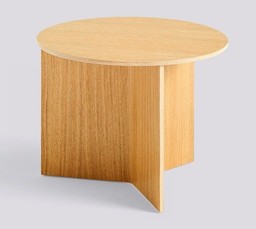 HAY SLIT TABLE WOOD- ROUND OAK--3