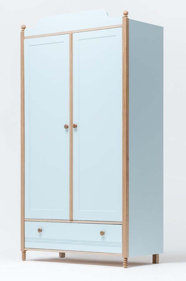 ST Furniture Sofia Wardrobe Kleiderschrank aus Mdf Mit Schubladen--0