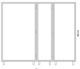 Kann Design Split Folding Screen--4