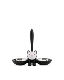 ALESSI TIGRITO KATZENNAPF - Schwarz--1