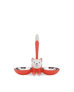 ALESSI TIGRITO KATZENNAPF - Red Orange--0