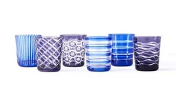 Pols Potten Cobalt Mix Tumblers--1