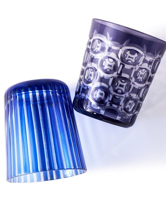 Pols Potten Cobalt Mix Tumblers--10