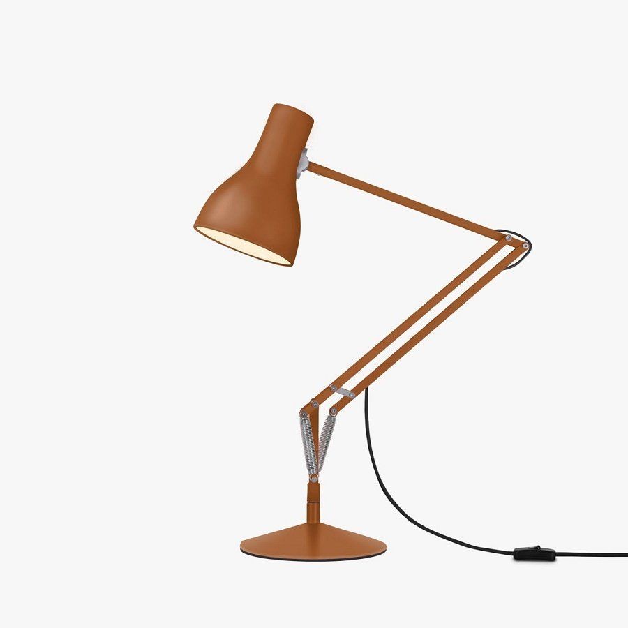 Anglepoise Type 75 Desk Lamp - Margaret Howell - Saxon Blue Edition -  Sienna Edition--23