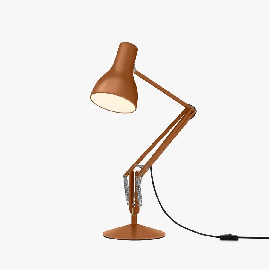 Anglepoise Type 75 Desk Lamp - Margaret Howell - Saxon Blue Edition -  Sienna Edition--24