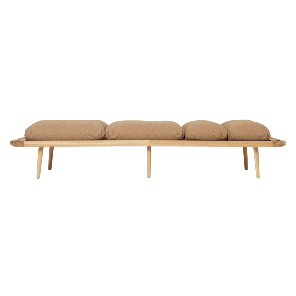 Umage Lounge Around - Day bed_Gestell: Oak_Bezug: Sugar brown--1