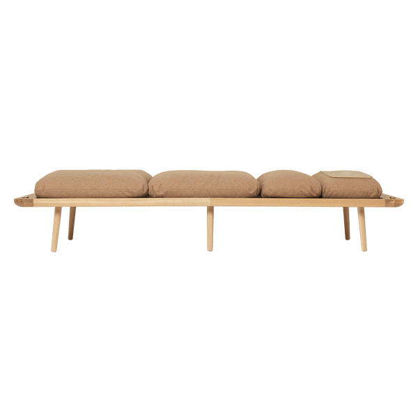 Umage Lounge Around - Day bed_Gestell: Oak_Bezug: Sugar brown--3