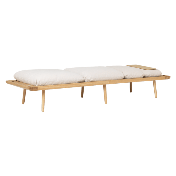 Umage Lounge Around - Day bed_Gestell: Oak_Bezug: White sands--6