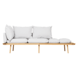 Umage Lounge Around - 3-sitzer Sofa_Gestell: Oak_Bezug: Sterling--13