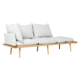 Umage Lounge Around - 3-sitzer Sofa_Gestell: Oak_Bezug: Sterling--12