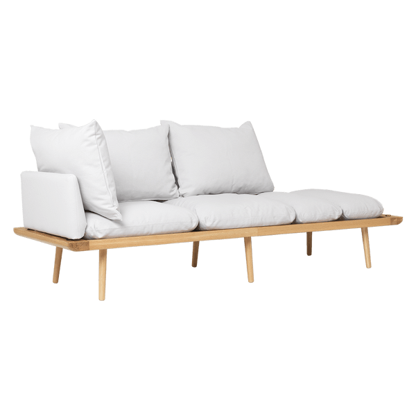 Umage Lounge Around - 3-sitzer Sofa_Gestell: Oak_Bezug: Sterling--12