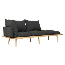 Umage Lounge Around - 3-sitzer Sofa_Gestell: Oak_Bezug: Shadow--8