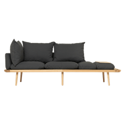 Umage Lounge Around - 3-sitzer Sofa_Gestell: Oak_Bezug: Shadow--9