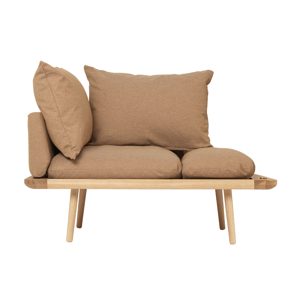 Umage Lounge Around 1.5-Seater-Oak / Sugar brown--0