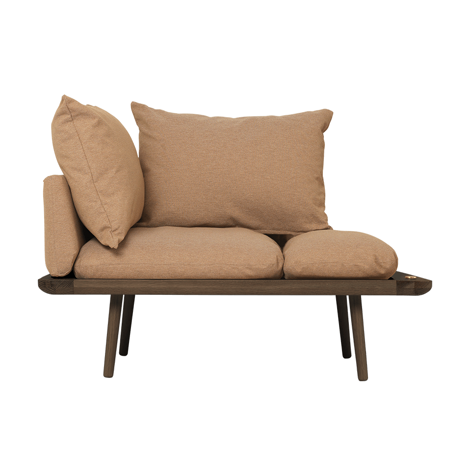 Umage Lounge Around 1.5-Seater-Dark Oak / Sugar brown--4