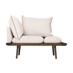 Umage Lounge Around 1.5-Seater-Dark Oak / White sands--5