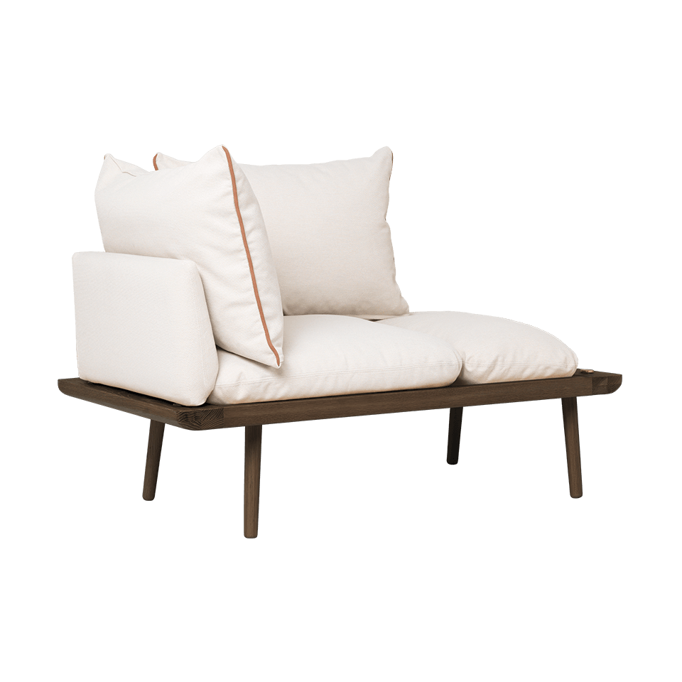 Umage Lounge Around 1.5-Seater-Dark Oak / White sands--12