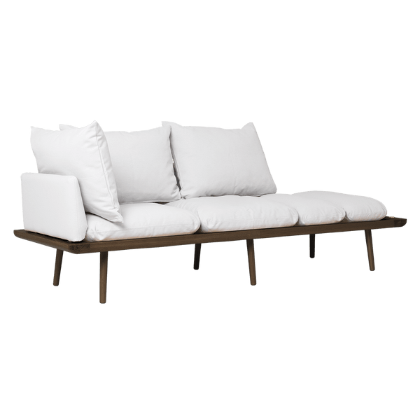 Umage Lounge Around - 3-sitzer Sofa_Gestell: Dark oak_Bezug: Sterling--25