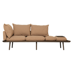 Umage Lounge Around - 3-sitzer Sofa_Gestell: Dark oak_Bezug: Sugar brown--17