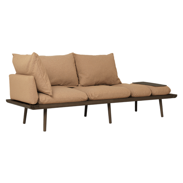 Umage Lounge Around - 3-sitzer Sofa_Gestell: Dark oak_Bezug: Sugar brown--18