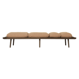 Umage Lounge Around - Day bed_Gestell: Dark oak_Bezug: Sugar brown--27