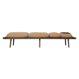 Umage Lounge Around - Day bed_Gestell: Dark oak_Bezug: Sugar brown--26