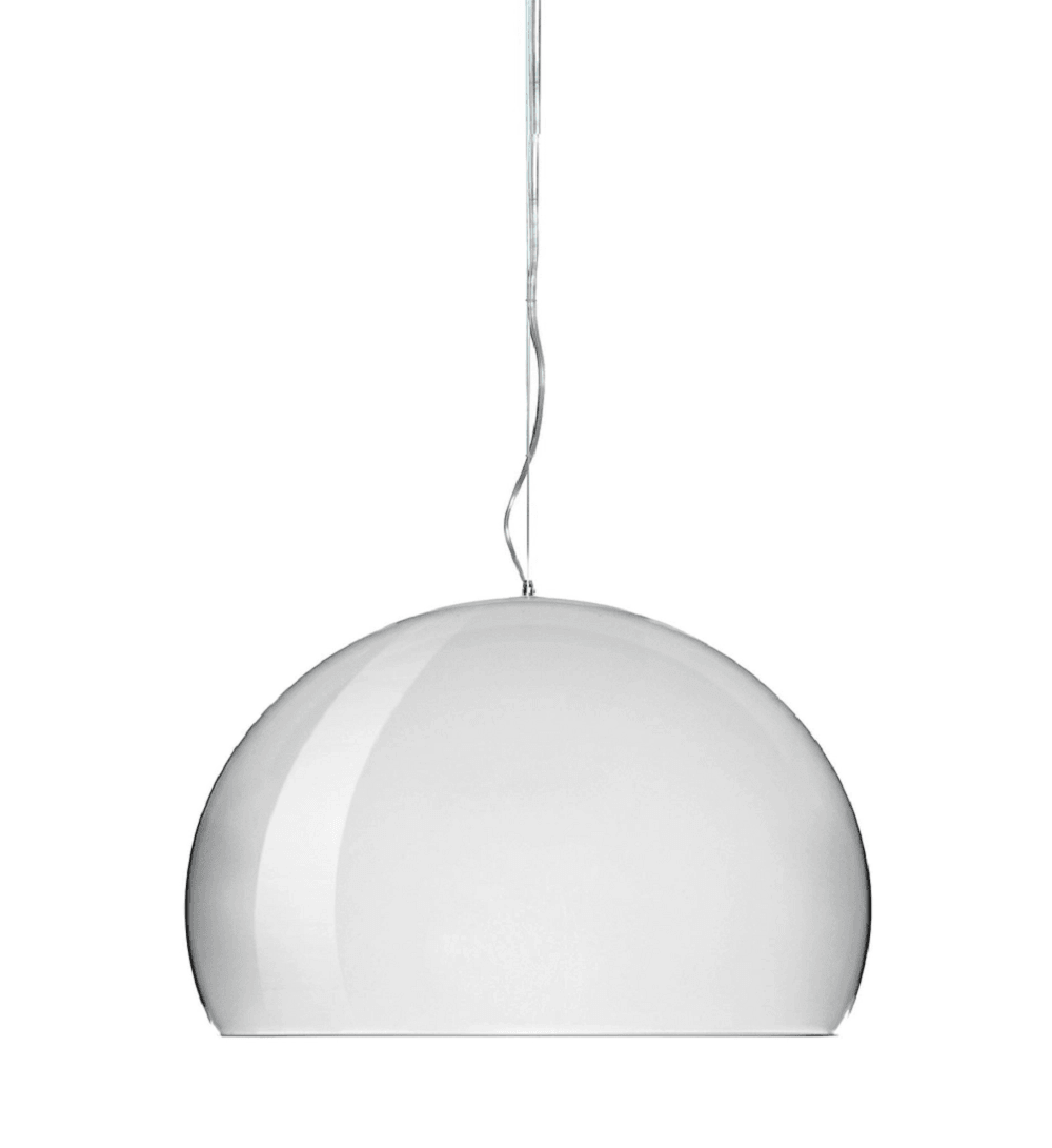 Kartell FL/Y Icon Pendelleuchte - Verchromt-Metallisiert--23